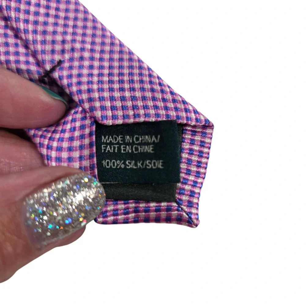 Lauren Ralph Lauren Mens Necktie Purple Silk Argyle Diamond‎ Short Designer Suit